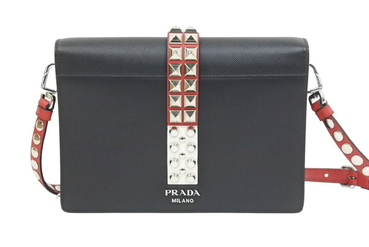 楽天市場】PRADA プラダ エレクトラ ショルダーバッグ レザー 1BD120