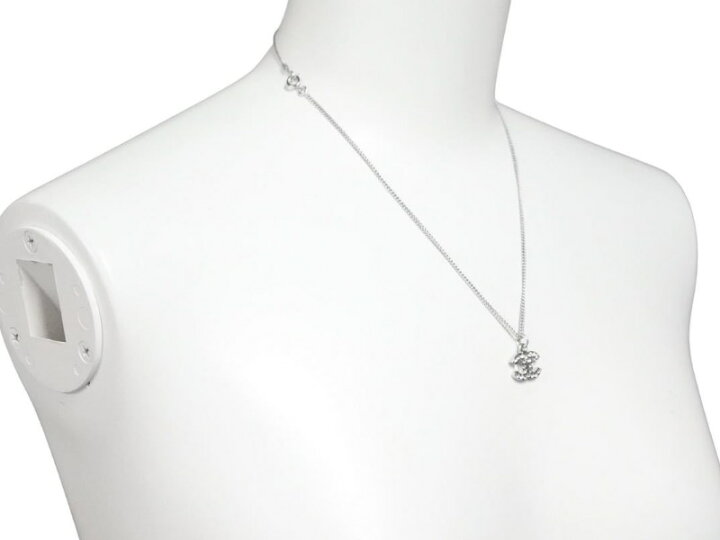 楽天市場】極美品 CHANEL シャネル ラインストーン ネックレス ココ  