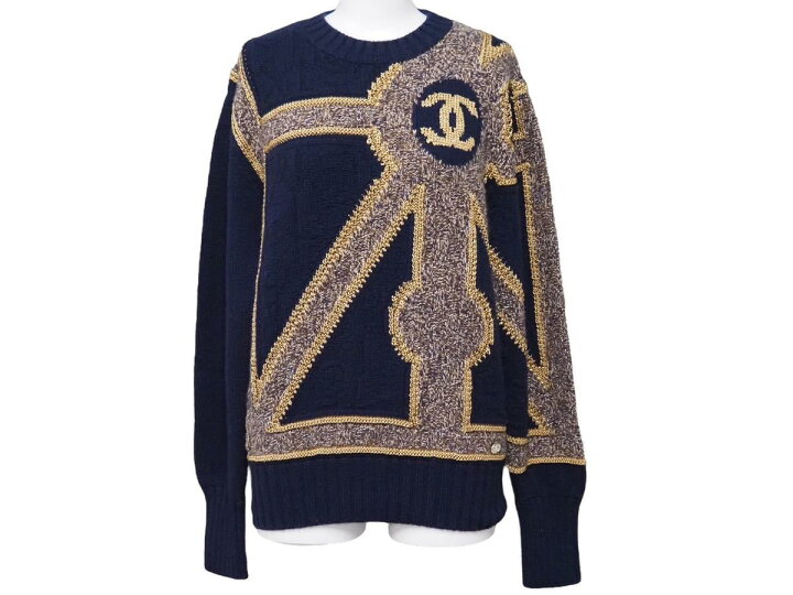 楽天市場】CHANEL シャネル ニット セーター2021年 メティエダール  