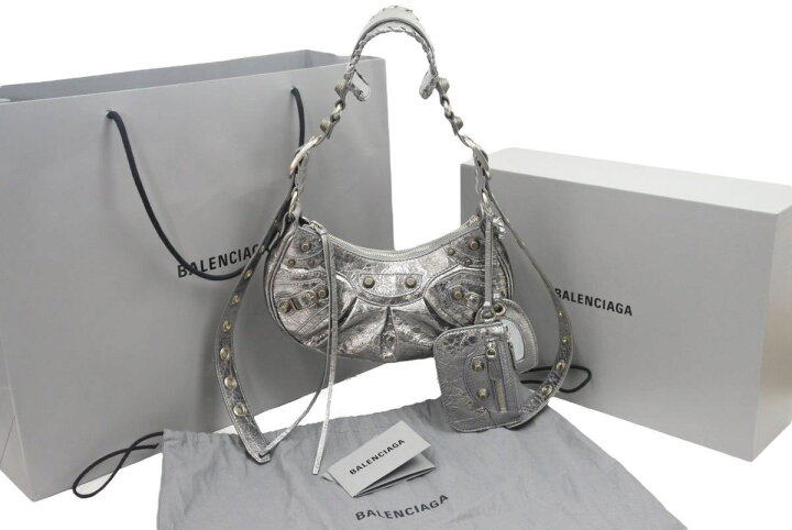 楽天市場】極美品 BALENCIAGA バレンシアガ カゴールXS ショルダー 