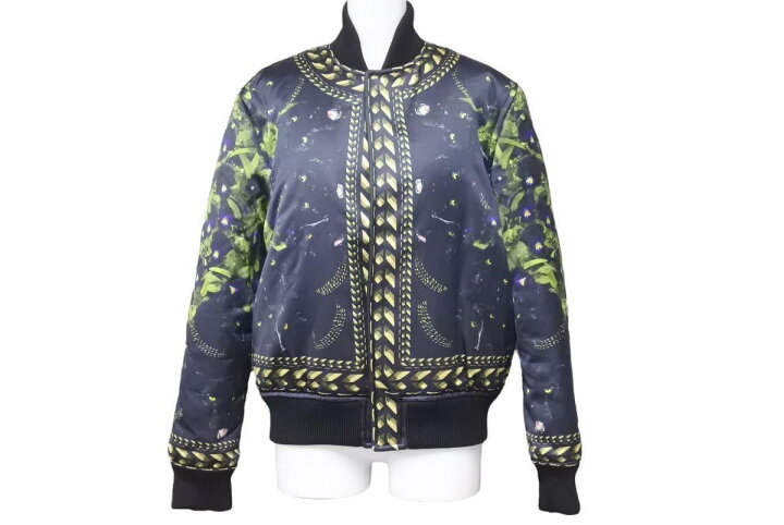楽天市場】Givenchy ジバンシー 花柄 黒豹 ブルゾンジャケット 