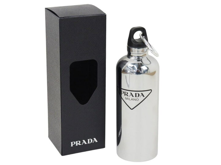 楽天市場】新品未使用 PRADA プラダ ウォーターボトル タンブラー 水筒 