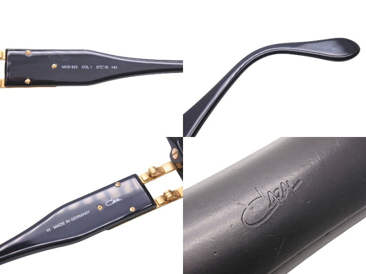 楽天市場】CAZAL カザール サングラスフレーム メガネ 黒縁 MOD 623 57  