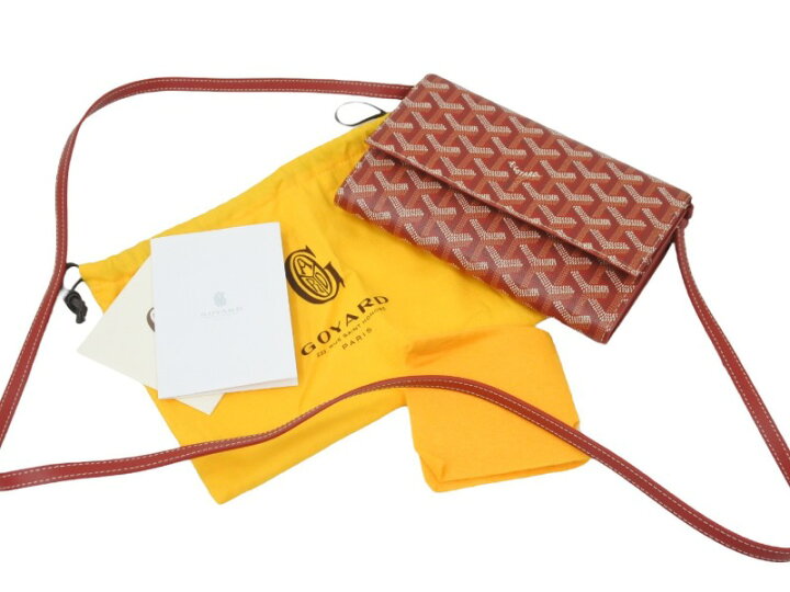 楽天市場】新品同様品 GOYARD ゴヤール ヴァレンヌポーチウォレット 