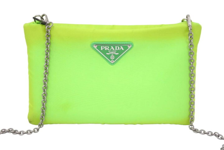 楽天市場】PRADA プラダ チェーンショルダーバッグ クラッチバッグ 