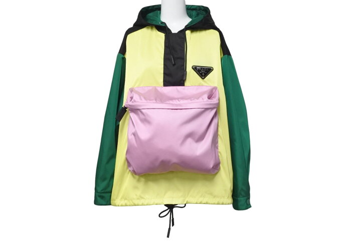 楽天市場】PRADA プラダ 20SS ナイロン アノラック パーカー マルチ 