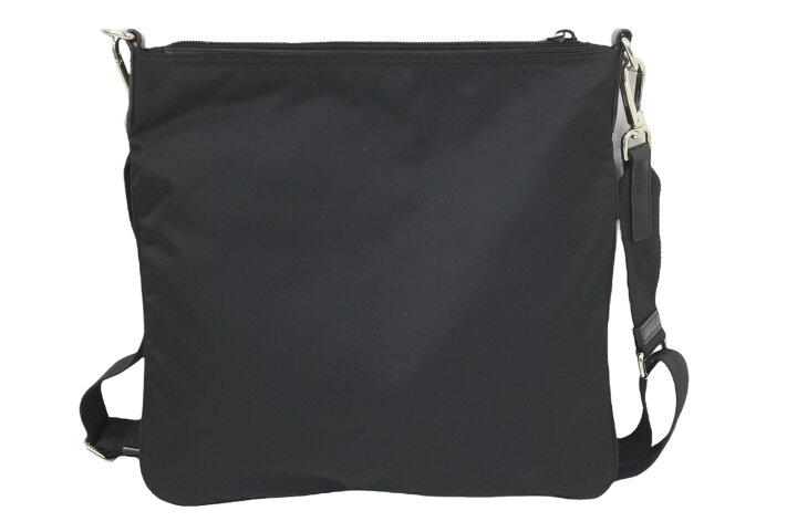 楽天市場】PRADA プラダ 1BH716 ショルダーバッグ ブラック ナイロン 
