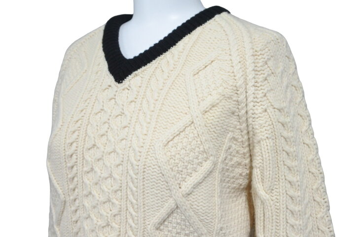 楽天市場】CHANEL シャネル フィッシャーマン ニット インバーアラン  