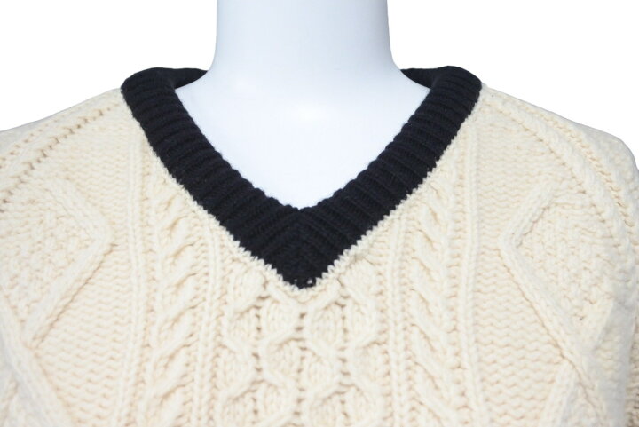 楽天市場】CHANEL シャネル フィッシャーマン ニット インバーアラン  