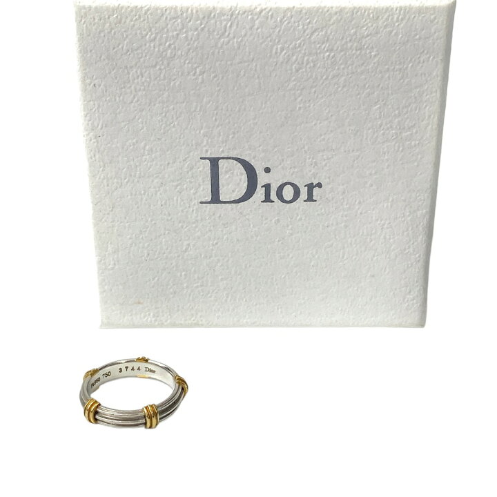 楽天市場】[USED/中古]Christian Dior クリスチャンディオール リング  