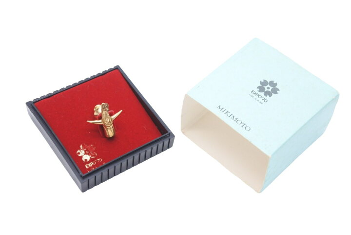 楽天市場】MIKIMOTO ミキモト 太陽の塔 タイタック ピンバッジ 