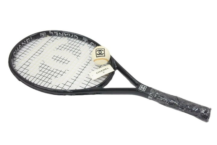 楽天市場】CHANEL シャネル スポーツライン テニスラケット ココマーク 