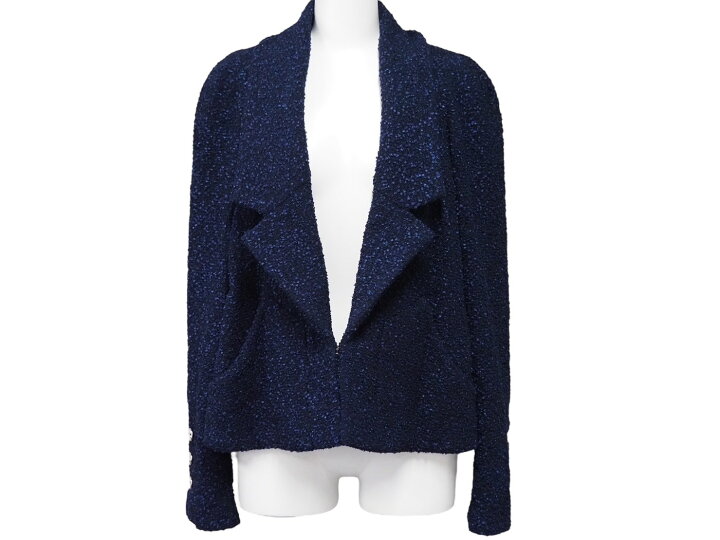 楽天市場】CHANEL シャネル ツイードジャケット P53945V38337 ナイロン  