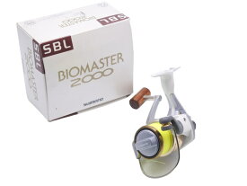 極美品 SHIMANO シマノ BIOMASTER 2000 バイオマスター スピニングリール フィッシング ホワイト 中古 47357