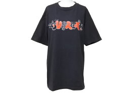 Supreme シュプリーム × Original Fake オリジナルフェイク 11ss KAWS カウズ ロゴ 半袖Tシャツ ブラック レッド 良品 中古 47662