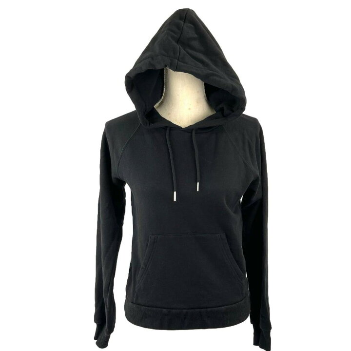 楽天市場】[USED/中古]CELINE セリーヌ パーカー ブラック ロゴ XS 