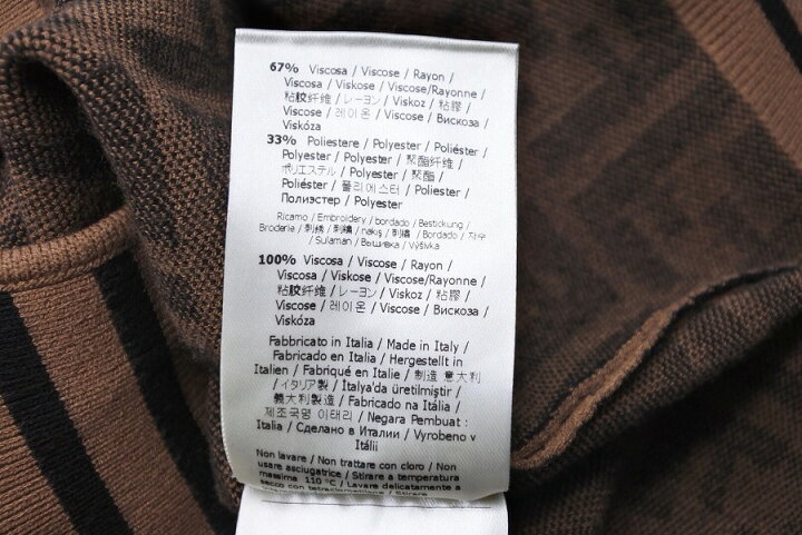 楽天市場】[USED/中古]FENDI フェンディ スウェット ズッカ柄 フィラ  