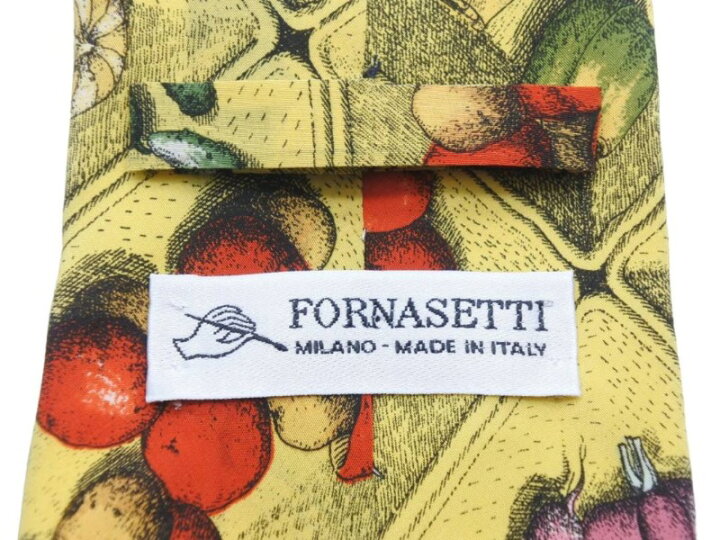 楽天市場】Fornasetti フォルナセッティ ネクタイ 紳士 果物 アート 