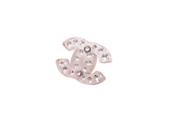 楽天市場】美品 CHANEL シャネル ピアス ココマーク ピンククリア 