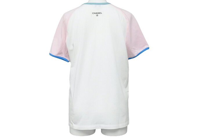 楽天市場】新品同様 CHANEL シャネル 半袖Tシャツ キューバ ココ 