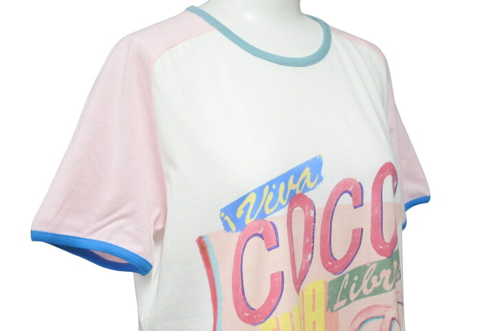 楽天市場】新品同様 CHANEL シャネル 半袖Tシャツ キューバ ココ 