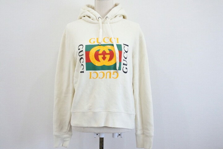楽天市場】[USED/中古]GUCCI グッチ パーカー オールドロゴ パーカー  