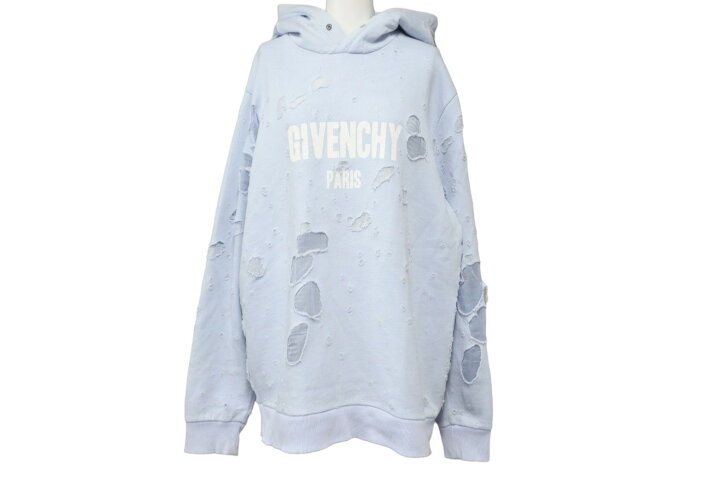 楽天市場】Givenchy ジバンシー デストロイ クラッシュ ロゴ パーカー  