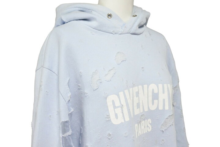 楽天市場】Givenchy ジバンシー デストロイ クラッシュ ロゴ パーカー 