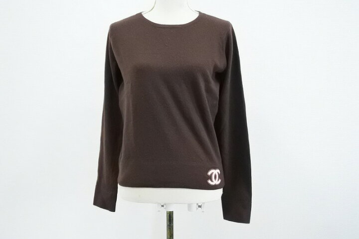 楽天市場】[USED/中古]CHANEL シャネル ニット・セーター 長袖セーター 