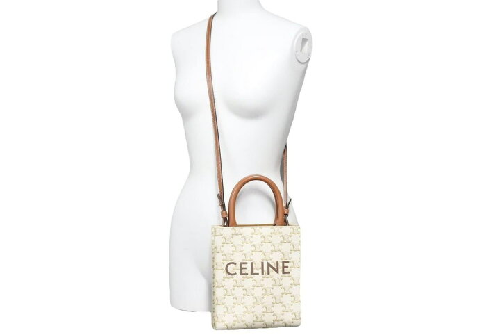 楽天市場】CELINE セリーヌ 2WAY ミニバーティカルカバ ショルダー
