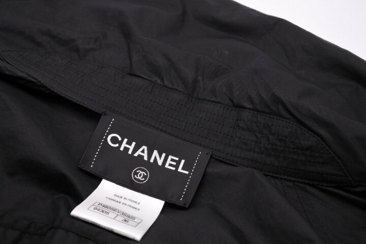 楽天市場】[USED/中古]CHANEL シャネル コート コットン×ポリウレタン  