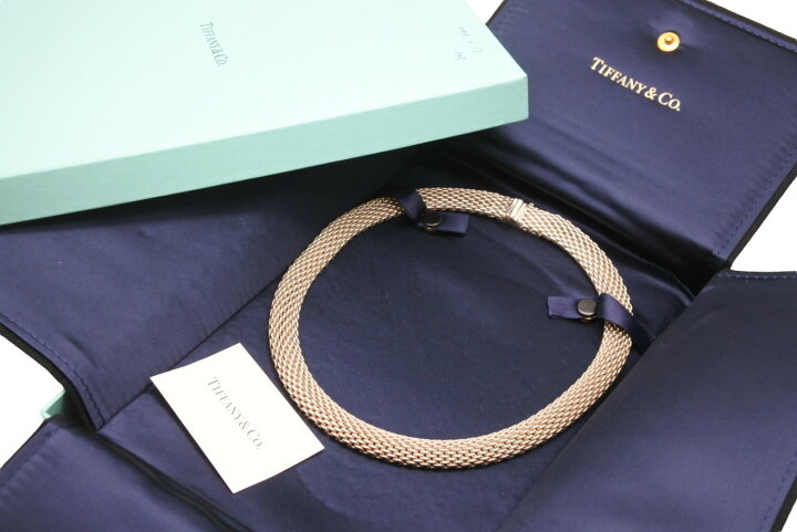 楽天市場】希少 TIFFANY&Co. ティファニー サマセット メッシュ 
