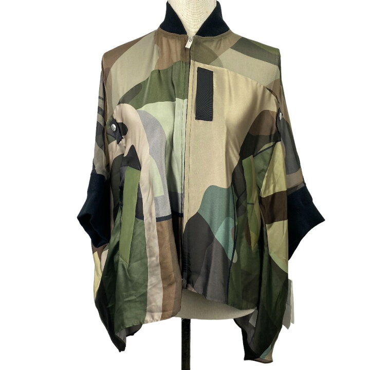 楽天市場】[USED/中古]Sacai サカイ ブルゾン sacai×KAWS シアー 