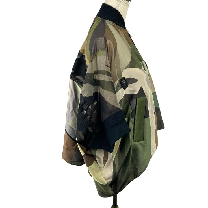 楽天市場】[USED/中古]Sacai サカイ ブルゾン sacai×KAWS シアー 