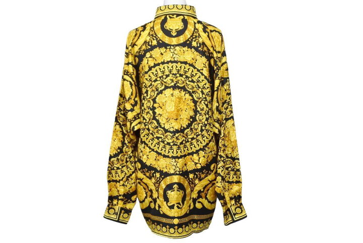 楽天市場】新品未使用 VERSACE ヴェルサーチ 希少 バロック柄 シャツ 