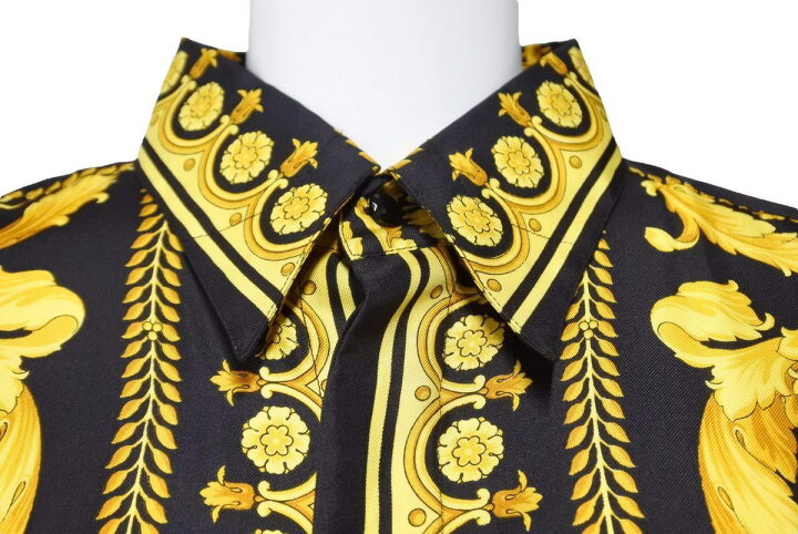 楽天市場】新品未使用 VERSACE ヴェルサーチ 希少 バロック柄 シャツ 