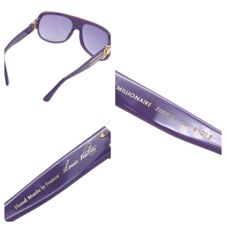 楽天市場】極美品 LOUIS VUITTON ルイヴィトン サングラス ミリオネア  