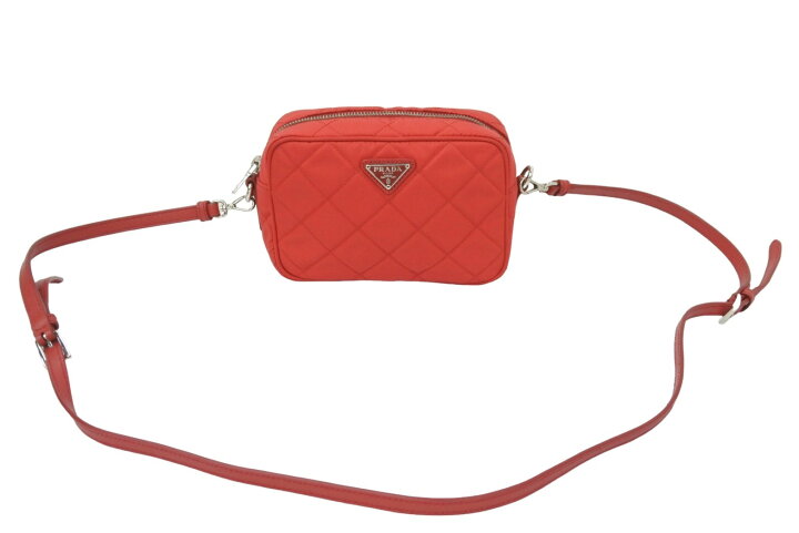 楽天市場】PRADA プラダ キルティング ミニショルダーバッグ 