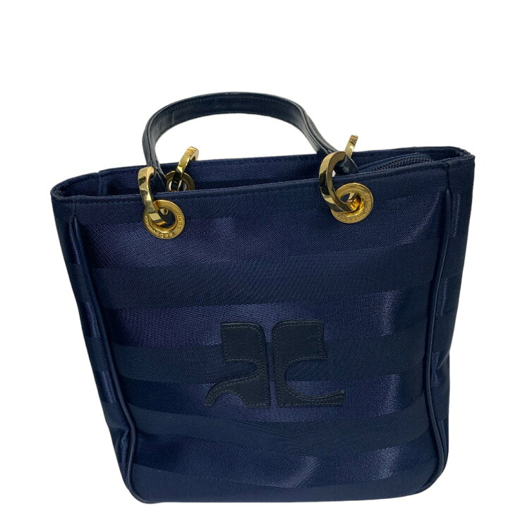楽天市場】[USED/中古]courreges クレージュ トートバッグ バック 紺 