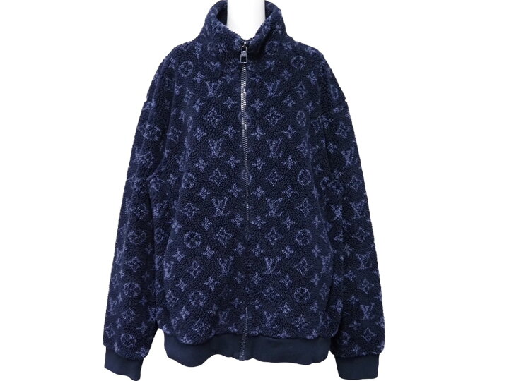 楽天市場】LOUIS VUITTON ルイヴィトン モノグラム 総柄 フリース 