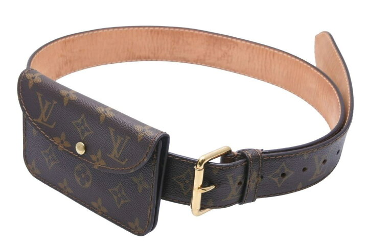 楽天市場】LOUIS VUITTON ルイヴィトン ベルト サンチュールポシェット 