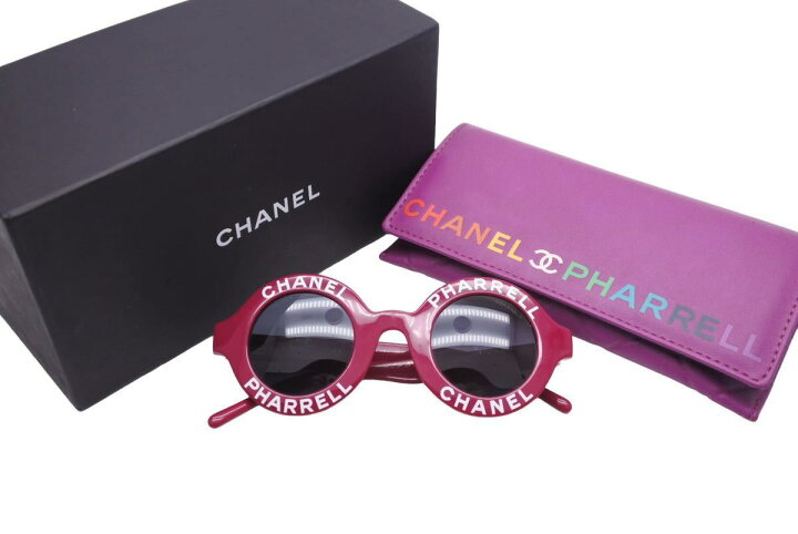 楽天市場】CHANEL×PHARRELL シャネル×ファレル サングラス パープル  