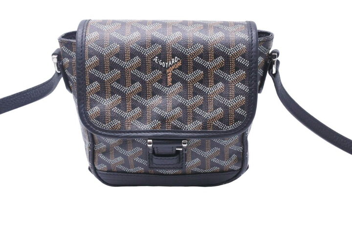 楽天市場】極美品 GOYARD GRAND BLEU ゴヤール グランブルーPM 