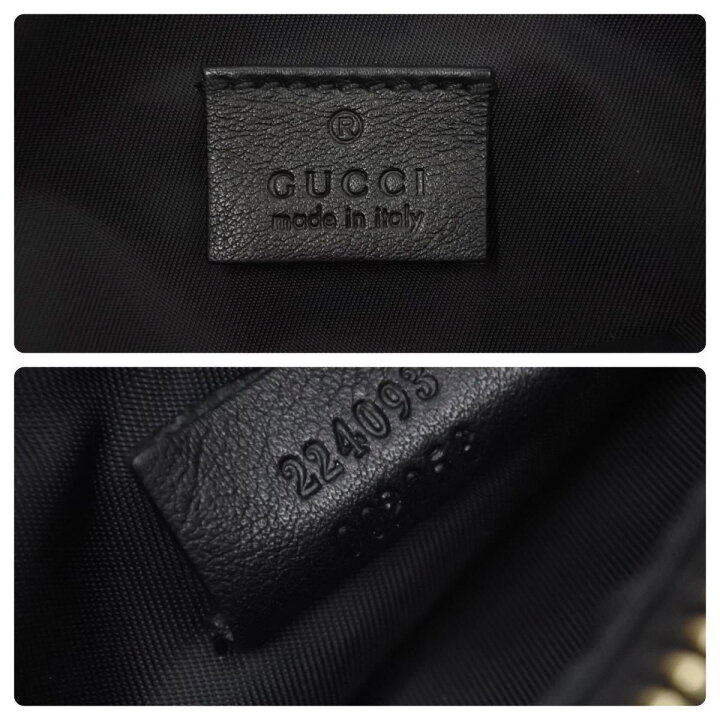 楽天市場】GUCCI グッチ GG アクセサリー ポーチ GGキャンバス レザー 