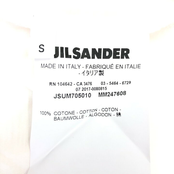 楽天市場】[USED/中古]JIL SANDER ジルサンダー 半袖Tシャツ JIL  