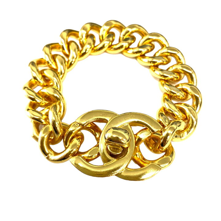 楽天市場】[USED/中古]CHANEL シャネル ブレスレット ターンロック 太 