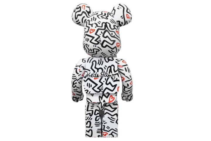 楽天市場】新品同様 BE@RBRICK KEITH HARING #8 1000％ ベアブリック 