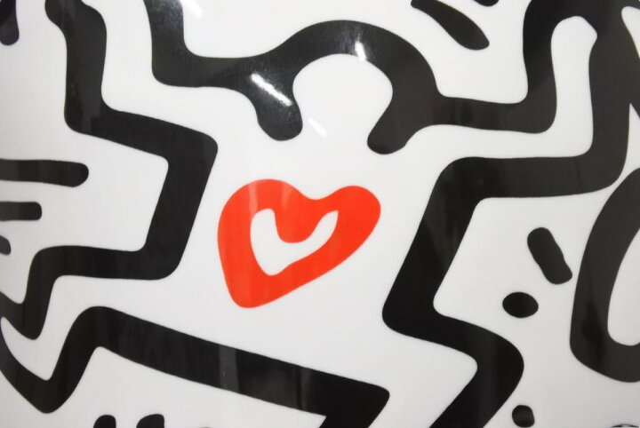 楽天市場】新品同様 BE@RBRICK KEITH HARING #8 1000％ ベアブリック 
