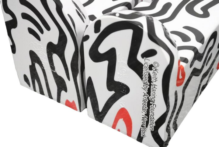 楽天市場】新品同様 BE@RBRICK KEITH HARING #8 1000％ ベアブリック 