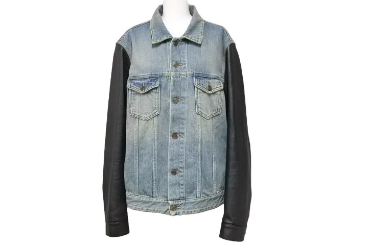 楽天市場】極美品 SAINT LAURENT サンローラン 13AW 切り替え デニム  